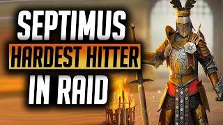 Septimus Champion Guide! HARDEST HITTER IN RAID! | Raid: Shadow Legends
