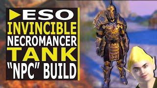 Invincible Necromancer Tank Build for ESO (Blackwood)  "The NPC"