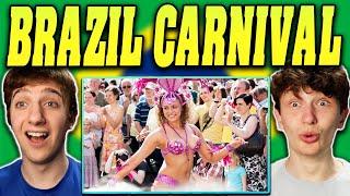 Americans React To Brazil Carnival 2019 REACTION!! (GRINGOS REAGEM)