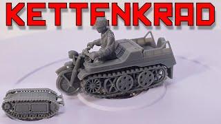Rubicon Kettenkrad with Goliath Tracked Mine [28mm]