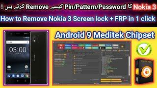 How to Hard Reset Nokia 3 | How to Frp unlock nokia 3 via unlock tool | 2023 | TECH City 2.0