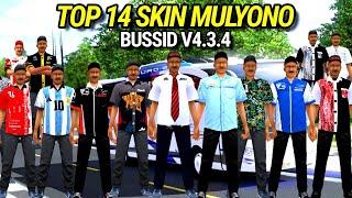 Kodename Skin Sopir Bussid!!  TOP 14 Skin Driver MULYONO || BUSSID V4.3.4