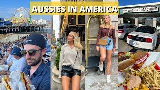 USA TRAVEL VLOG | AUSSIES IN AMERICA | New York and Los Angeles