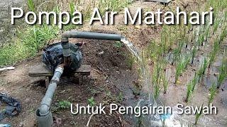 Pompa Air Tanpa PLN, Modif Sendiri, Untuk Pengairan Sawah