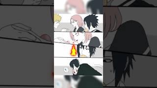 [Naruto x Sakura] Sasuke loves Naruto  #capcut #team7 #narusakuedit #fyp #sasuke