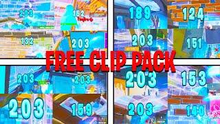 THE BEST *FREE* SEASON 8 FORTNITE CLIP PACK!  (4K 240 FPS)