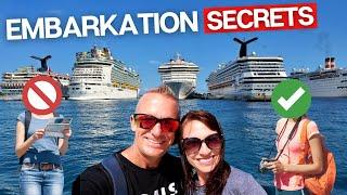 How SMART cruisers succeed on CRUISE EMBARKATION DAY