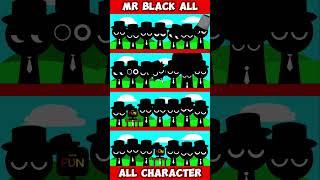 Incredibox Sprunki But Everyone Mr Black All Characters MIX VERSION