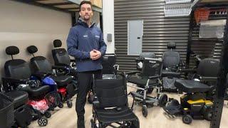 Journey Air Elite Lightweight Folding Power Chair In-Depth Demonstration