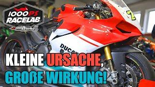 Wieso diese Ducati 1299 Panigale S nicht mehr auf der Rennstrecke funktioniert!