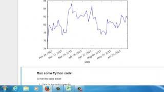 Moving Average Analysis of Stock Prices in Jupyter (Python)