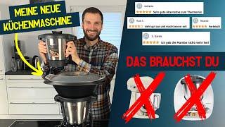 Beste Thermomix Alternative  Küchenmaschine Mambo Touch mit viel Zubehör