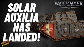 Paint the New Plastic Solar Auxilia Dracosan Heavy Transport for The Horus Heresy!