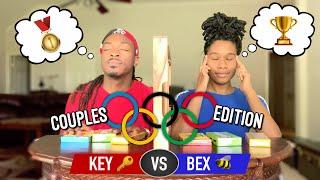 Couples Quarantine Olympics | Challenge Compilation: Telepathy, Whisper, Fruit Roll Up + Tik Tok