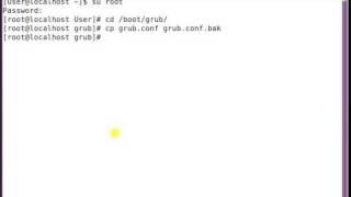 Linux: GRUB Single user mode