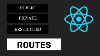 React Router Dom: Public, Private, and Authentication Routes ||  React JS for Beginners