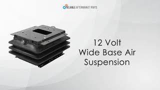 12 Volt Air Suspension Wide Seat Base fits Many Models