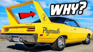 Why is the Plymouth Roadrunner Superbird so WEIRD?!