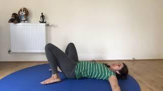 Supta Vakrasana 2 - Supine Spinal Twist (with U kara to make it meditative)