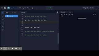 Unit 2 - Lists &  Append, Remove, Pop functions, and Slicing - Python