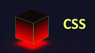 CSS Glowing Cube Animation