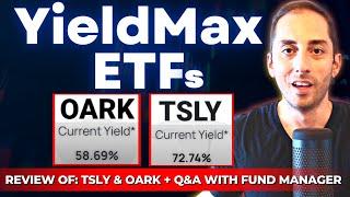 70%+ Yield?! YieldMax Option Income ETFs OARK & TSLY | Synthetic Covered Calls on ARKK & TESLA