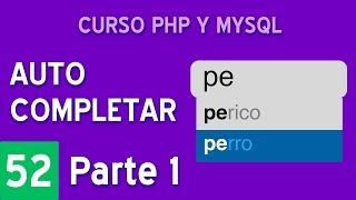 Autocompletar un formulario con PHP, Javascript y MySQL 1/2 | Curso PHP y MySQL #52