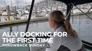 Ally docking our boats for the first time | Boating Journey