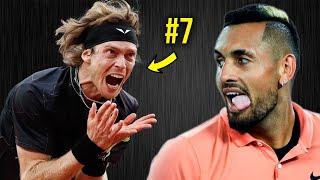 Casual Nick Kyrgios vs. World No 7 | Most SHOCKING Tennis Match