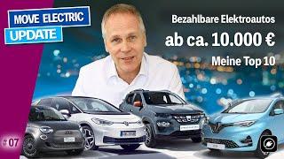 Preiswerte Elektroautos 2021 von 10.000 bis 25.000 Euro inkl. Förderung - Meine Neuwagen Top-10