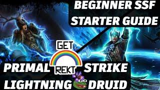 Grim Dawn Beginner Guide - Lightning Primal Strike Druid [HC viable]