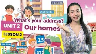 Tiếng Anh Lớp 5 Unit 2 Our homes - Lesson 2 | Viral English