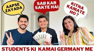  CRAZY High EARNINGS Of Indian Students In Germany 