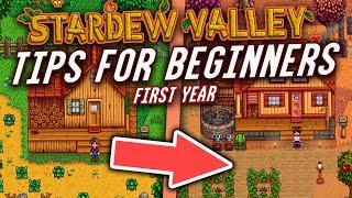 New Stardew Valley Player? Here's Ten First Year Tips for Beginners! (1.5 Update Guide)