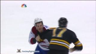 Brandon Prust vs Milan Lucic Mar 3, 2013