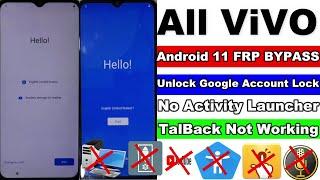 All ViVO Android 11 FRP Bypass 100% Working Without PC 2023 | Vivo Android 11 FRP Latest Security