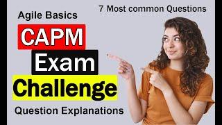 Agile Basics for CAPM Exam Challenge Questions Explanations, Projectcertifications, PMP by Gabor