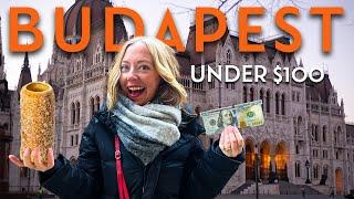 What can $100 get in BUDAPEST (Budget Travel Guide 3 Days)