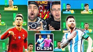 DLS 24 MESSİ GELDİ  35 METRE UÇAN KAFA GOL ! KAPIŞMA DREAM LEAGUE SOCCER 2024 !