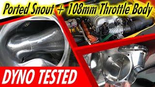 Ported Snout And Throttle Body Worth It For Your Hellcat?  DYNO TESTED!