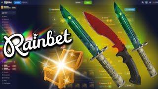 RAINBET CASE BATTLE HOW MANY TOP ITEMS THIS BOT PULL 