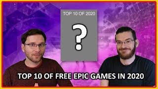 TOP 10 FREE EPIC GAMES IN 2020