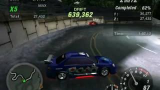 NFS UnderGround 2 Drift world record !!!!!!!!!!!!!!!!!!!!!!!!