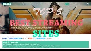 Top 5 Movie & TV Streaming Sites Free 2017