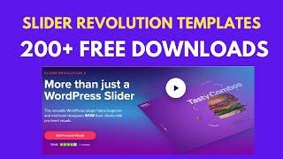 How to download Slider Revolution template for free | Slider Revolution template free download