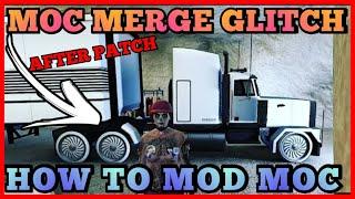 HOW TO MOD MOC GLITCH GTA 5  SOLO MOC MERGE GLITCH  MOBILE OPERATIONAL CENTRE 