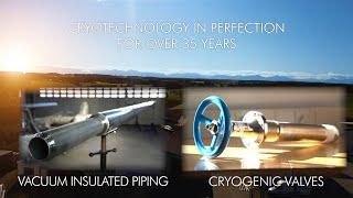 BUTTING CryoTech - Cryogenic Transfer with Vacuum Insulated Piping (VIP) and Cryogenic Valves