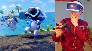 PLAYSTATION VR GAME TIME! | Astro Bot: Rescue Mission (PSVR + VRGO Gameplay) Part 3