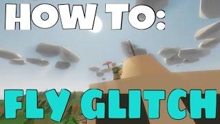 HOW TO: FLY Glitch (Umbrella) | Unturned 3.13.7.0 Tutorial