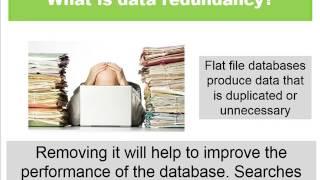 Basic relational vs flat file explanation Databases